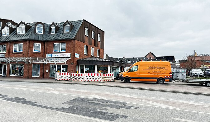 Bauarbeiten Kundencenter