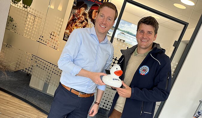 Entenrennen mit der ews